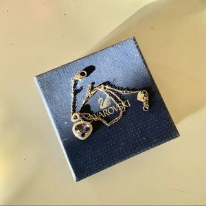 Swarovski Ocean heart pendant necklace